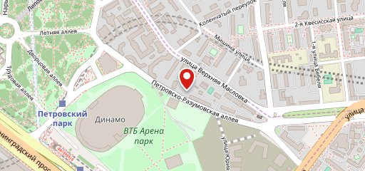 Динамо на карте