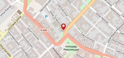 Столовая №1 на карте