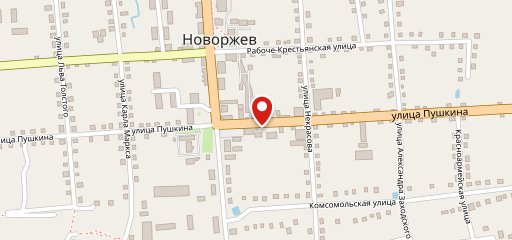 Столовая Новоржевского Райпо на карте