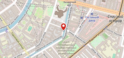 Тарелка на карте