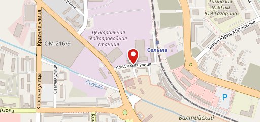 Столовая на карте