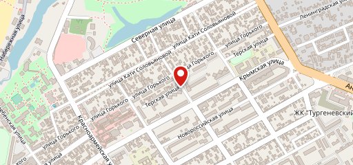 Столовая на карте