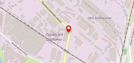 Столовая на карте