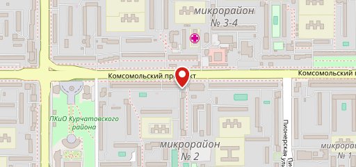 Столовая № 1 на карте