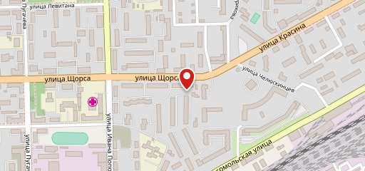 Столовая № 1 на карте