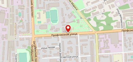 Столовая № 1 на карте