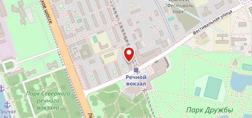Столовая № 1 на карте