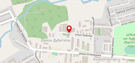 Столовая № 1 на карте