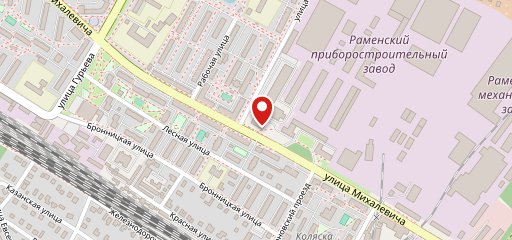 Столовая № 1 на карте