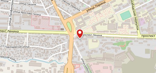 Столовая № 1 на карте