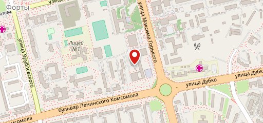 Столовая Медуниверситета на карте