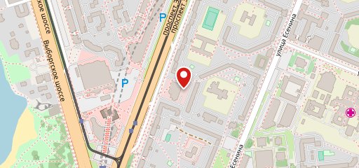 Столовая на карте