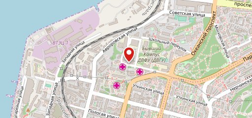 Столовая на карте