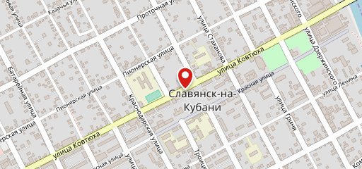 Динской квас на карте