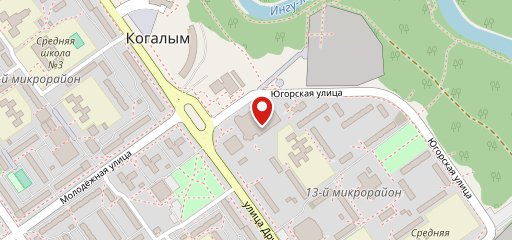 ДИОНИС на карте