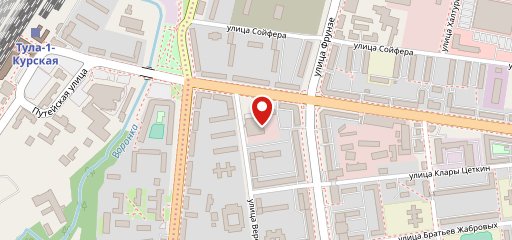 Дирижабль на карте