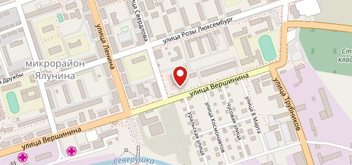 Диско-бар Бесконечность на карте