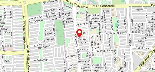Distrito pibil на карте