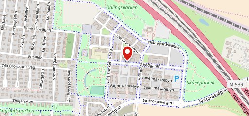 Annestad pizzeria i bunkeflo на карте