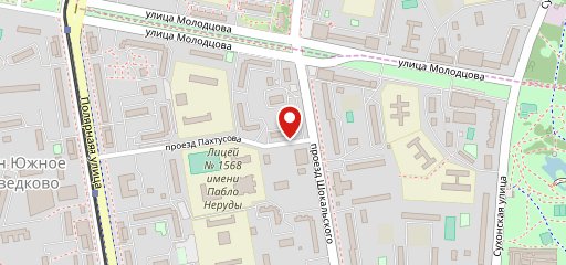 Днище на карте