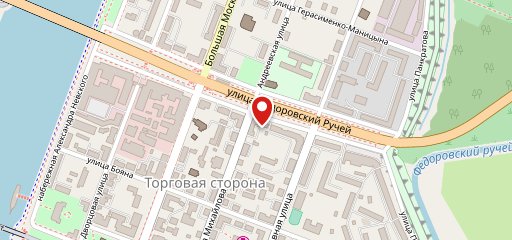Не диетическая столовая на карте