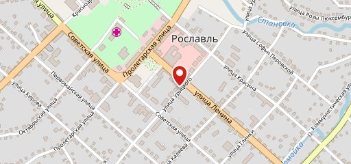 До Зари на карте