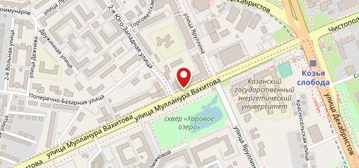 Столовая на карте