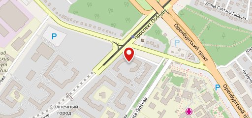 Добрая столовая на карте