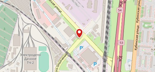 Добрая столовая на карте