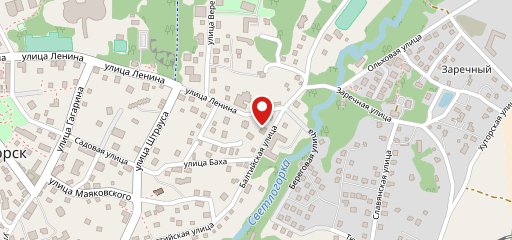 Добрая столовая на карте