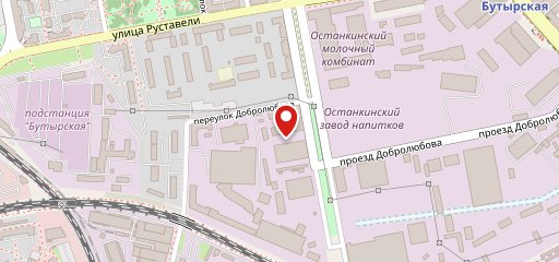 Банкетный зал "Добролюбофф" на карте