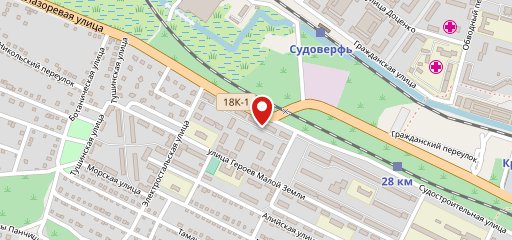 Мимоза на карте