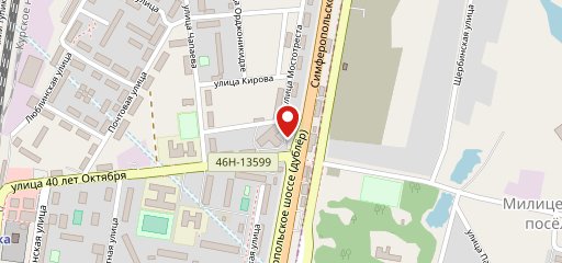 Додо Пицца Щербинка на карте
