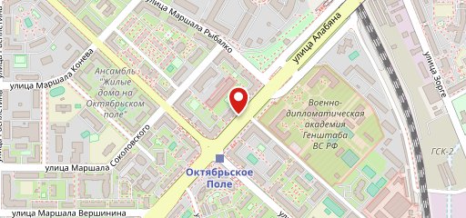 Додо Пицца на карте