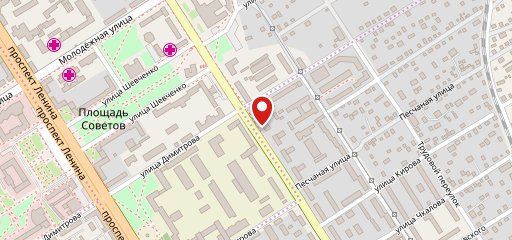 Долина, кафе на карте