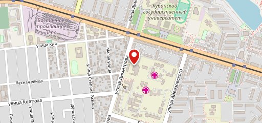 Долина на карте