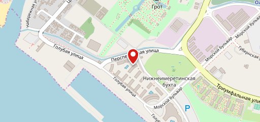 Дельфин на карте