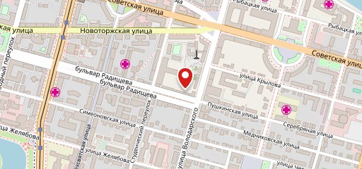 Дом архитектора Жоголева, кафе на карте