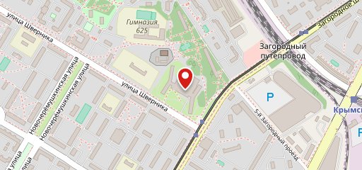 Дом аспиранта и стажера МГУ, Столовая на карте
