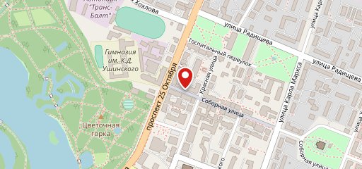 Дом Хлеба, Кафе на карте