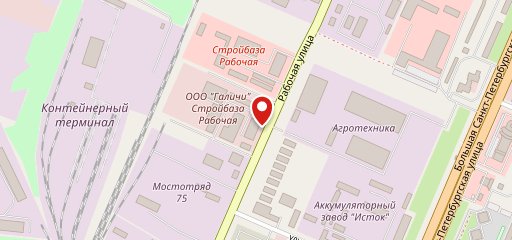 Дом коромыслом на карте