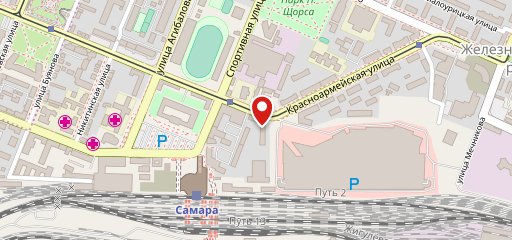 Дом пиццы на карте
