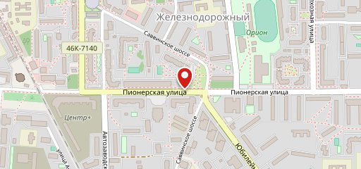 Дом пиццы на карте
