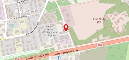 Дом пиццы на карте