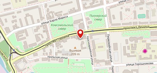 Домашнее кафе на карте