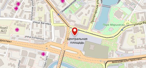 Домашняя Кухня, Кафе на карте