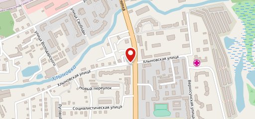 Домашняя, Пекарня на карте