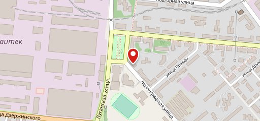 Домашняя, Пекарня на карте
