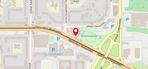 Домашняя столовая на карте