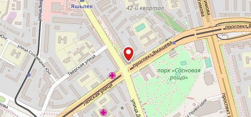 Домашняя столовая на карте